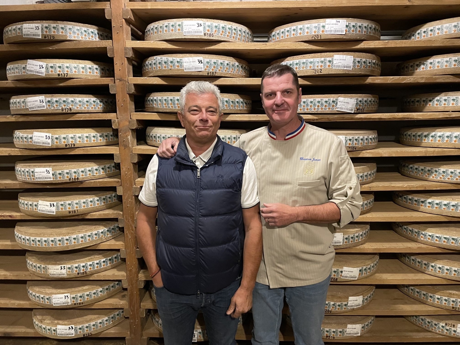 Philippe Colin et Christian Janier, Meilleur Ouvrier de France fromager