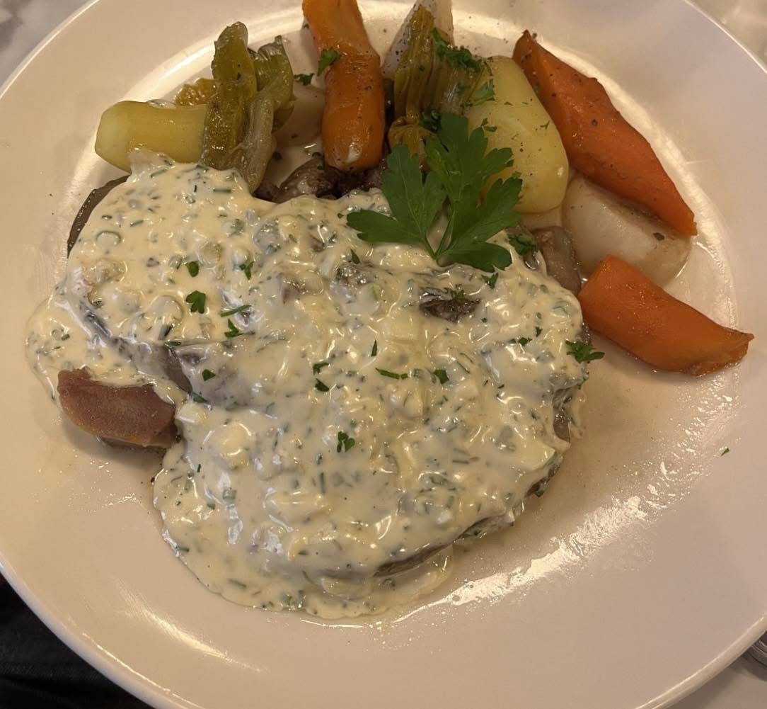 Tête de veau, sauce gribiche